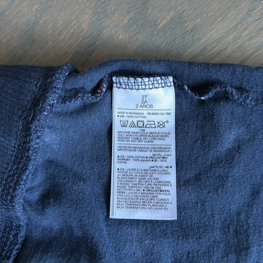 Old Navy 🇺🇸 Light Gray/Americana Print Functional Drawstring Pull-On Short Set